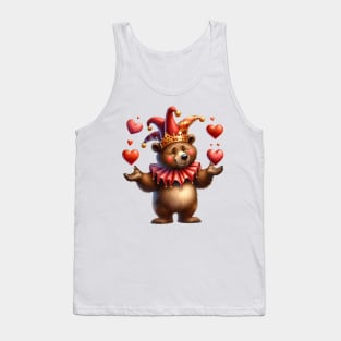 Valentine Love Bear Tank Top